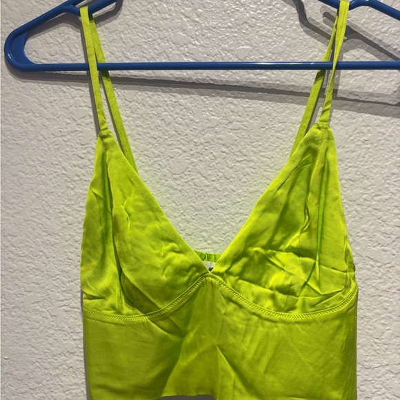 Aerie Neon Yellow Women's Bra - Picture 1 of 4